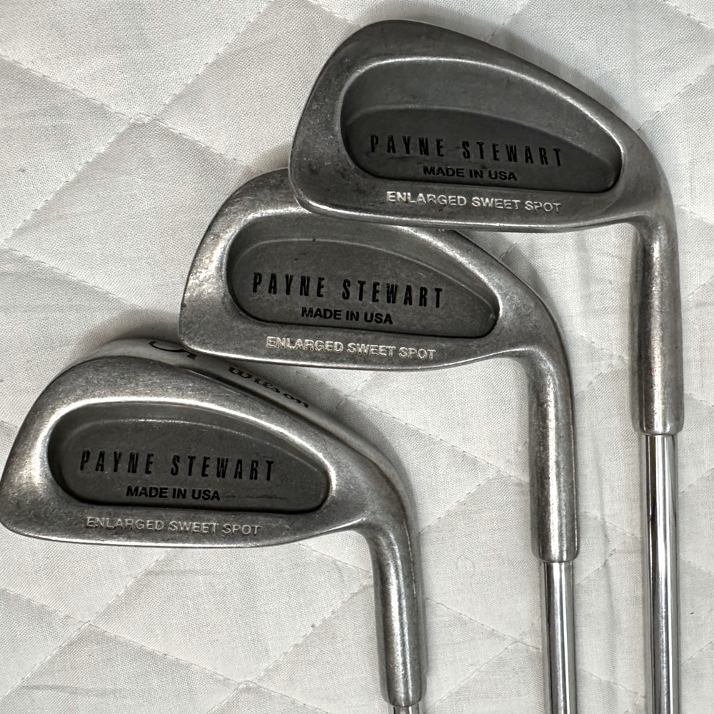 Wilson Payne Steward Enlarged Sweet Spot Pitching Wedge Set 3 IronSteel Shaft RH